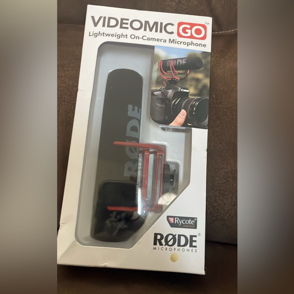 Brand new RODE videomic go.